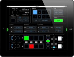 Изображение продукта Roland V-1HD Remote программа для iPad 