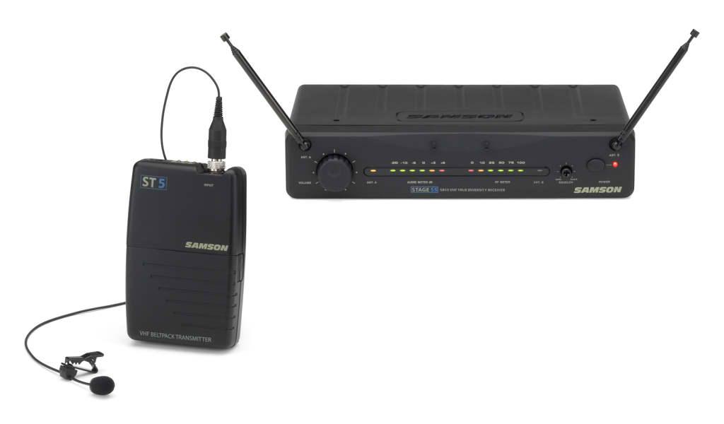 Изображение продукта SAMSON STAGE 55 LM10BM радиосистема с петличным микрофоном LM10BM  - 1