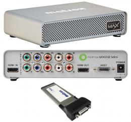 Изображение продукта Matrox MXO2 Mini MAX ExpressCard устройство для ввода-вывода аудио-видео 