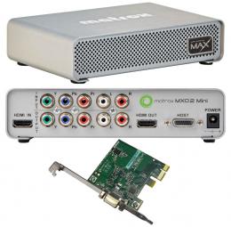 Изображение продукта Matrox MXO2 Mini MAX PCI Express устройство для ввода-вывода аудио-видео 