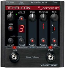 Изображение продукта TC-Helicon VoiceTone Correct XT вокальный процессор Корректор