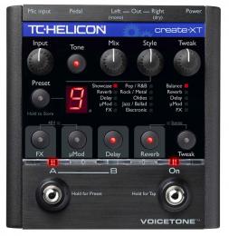 Изображение продукта TC-Helicon VoiceTone Create XT вокальный процессор 