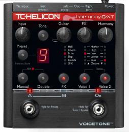 Изображение продукта TC-Helicon VoiceTone Harmony-G XT управляемый гитарой Гармонайзер 